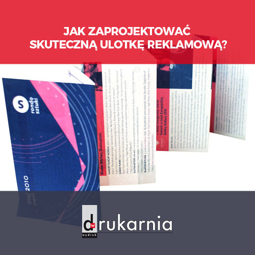 Jak zaprojektować skuteczną ulotkę reklamową?