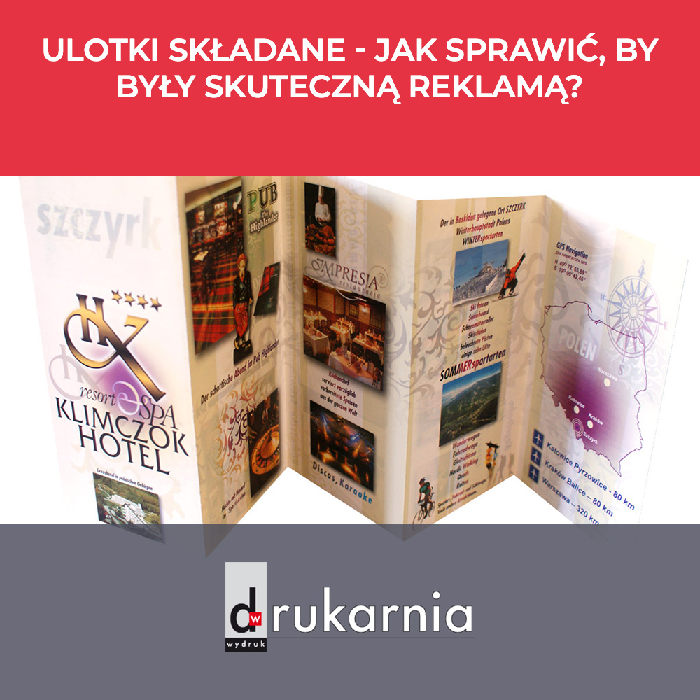 Ulotki składane - jak sprawić, by były skuteczn