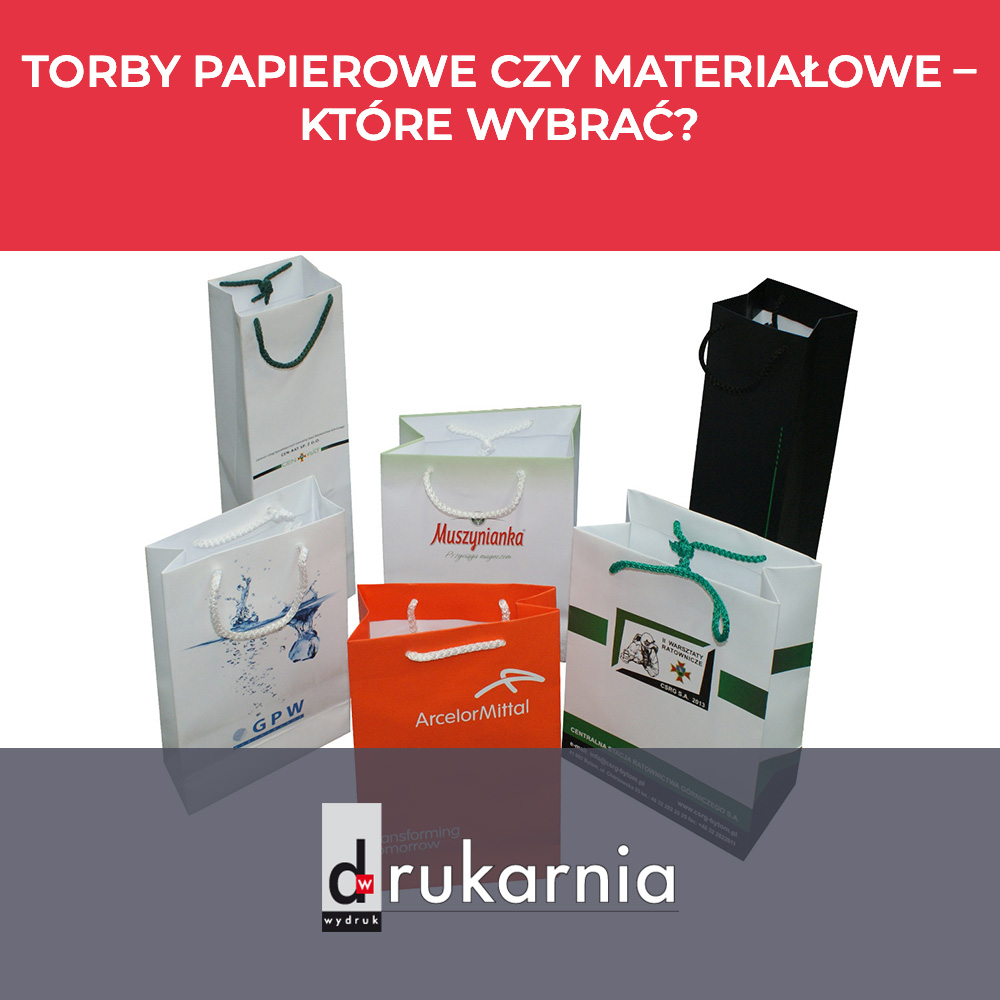 Torby papierowe czy materiałowe - które wybrać?