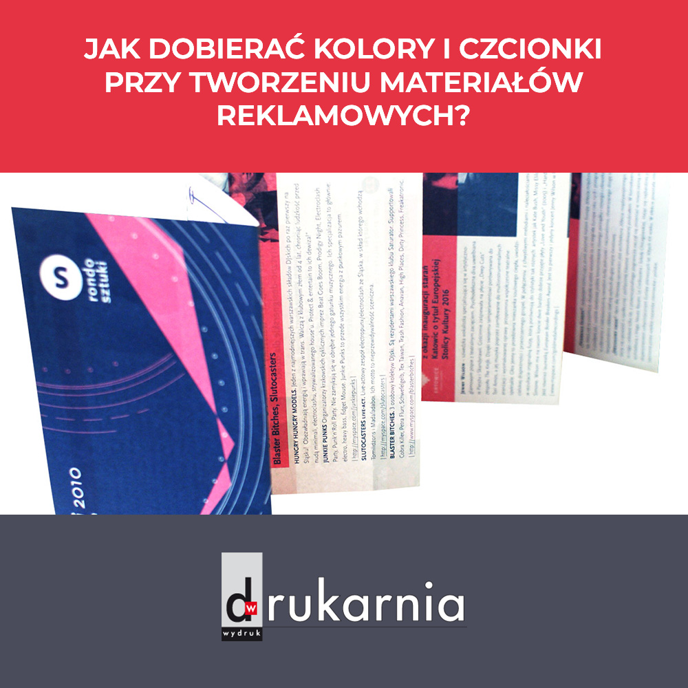 Jak dobierać kolory i czcionki przy tworzeniu mat